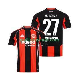 Maillot de Foot Eintracht Frankfurt Mario Gotze 27 Domicile 2025-26